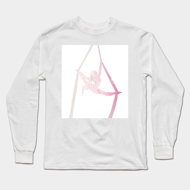 The circus girl Long Sleeve T-Shirt by Le petit fennec